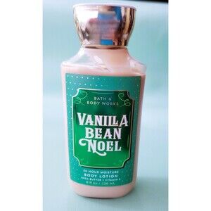 Bath And Body Works Vanilla Bean Noel Body Lotion 8 Fl Oz 236 ml NEW